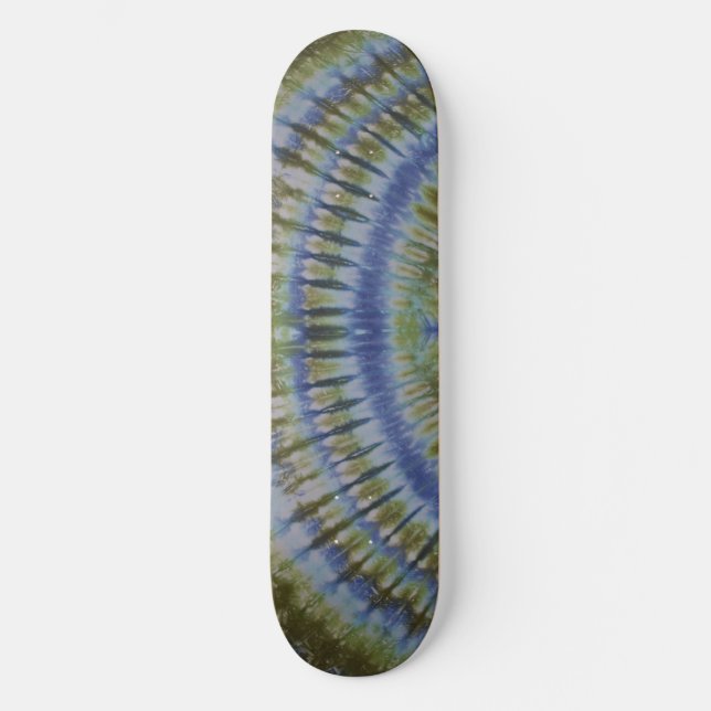 Patineta Green Tie Dye (Anverso)