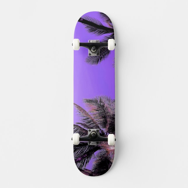 patineta hawaiana, púrpura (Anverso)