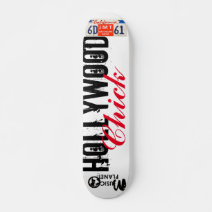 Patineta HOLLYWOOD CHICK, 73/7" Deck