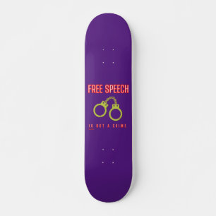 patineta "LA LIBERTAD DE EXPRESIÓN NO ES UN CRIMEN