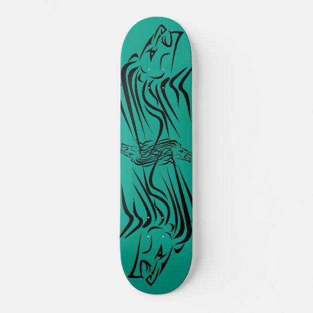 Patineta Leones Corriendo (Anverso)