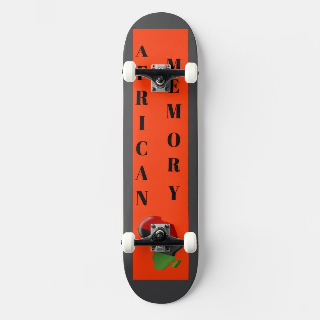 Patineta MEMORIA AFRICANA (Anverso)