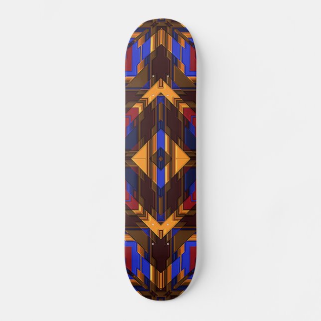 Patineta moderna nativa americana 24 (Anverso)