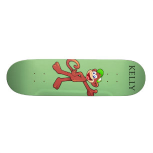 Patineta mono, nombre personalizado.