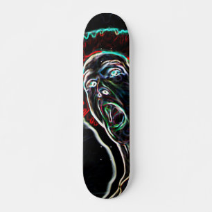 Patineta Neon Scream Face
