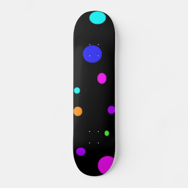 Patineta orbs de color (Anverso)