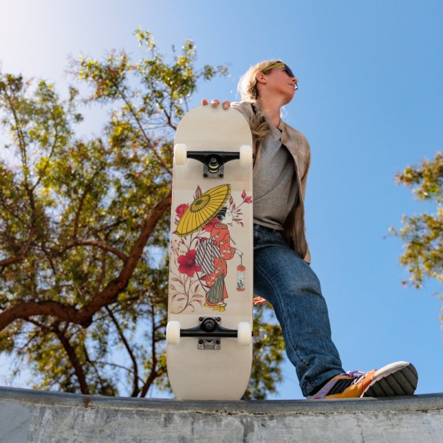Patineta para mujeres asiáticas (Exterior 1)