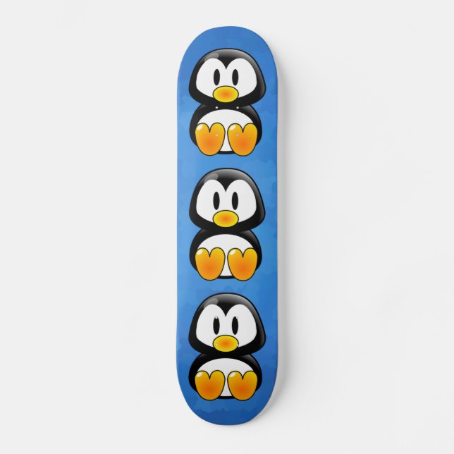 patineta para niños de pingüino (Anverso)
