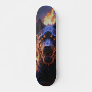 Patineta Perro Negro Infernal