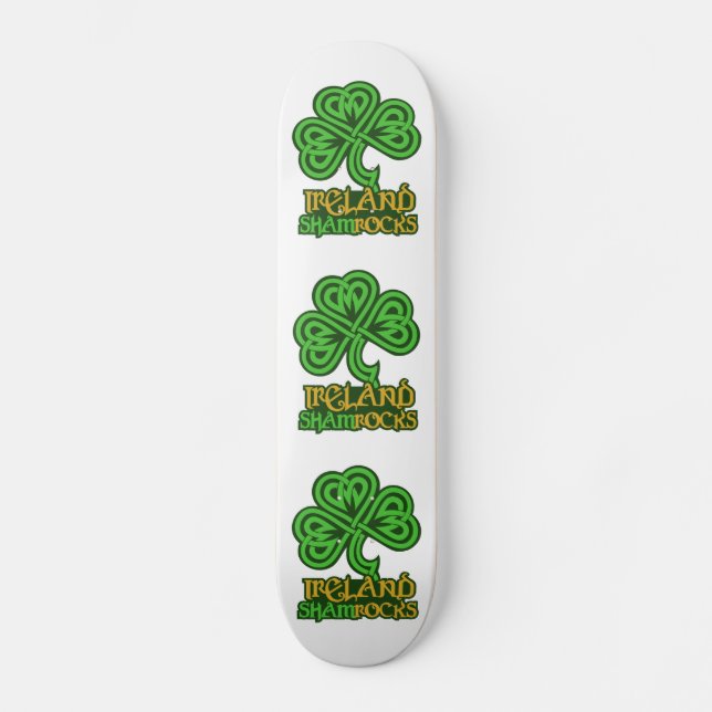 Patineta personalizado de Irlanda (Anverso)
