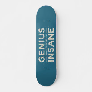 patineta personalizado GENIUS VS INSANE