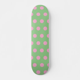 Patineta Polka Dot (Sage Green & Pastel Pink)