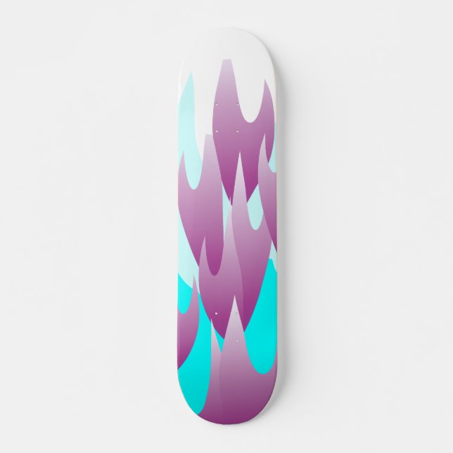 Patineta Purple Flame (Anverso )