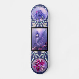 Patineta Purple Ocean Mermaid