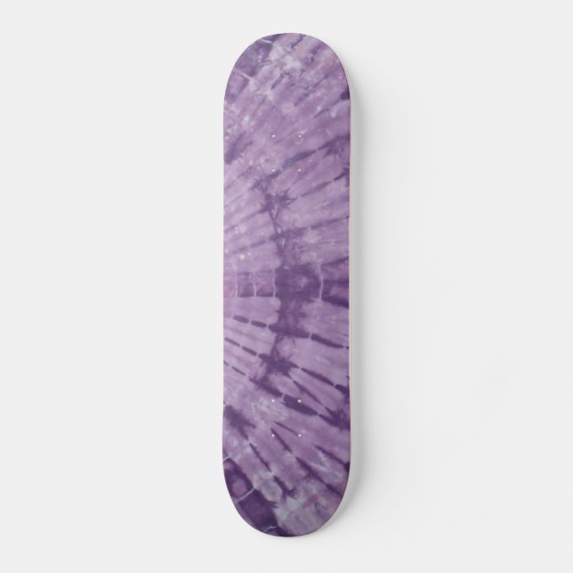Patineta Purple Tie Dye (Anverso)