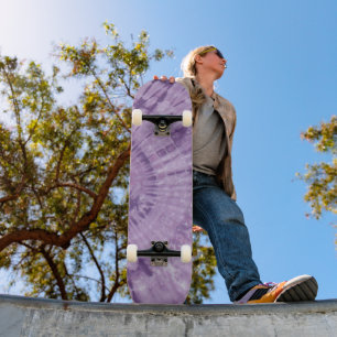 Patineta Purple Tie Dye