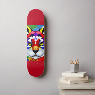 Patineta roja Cat de Alexander