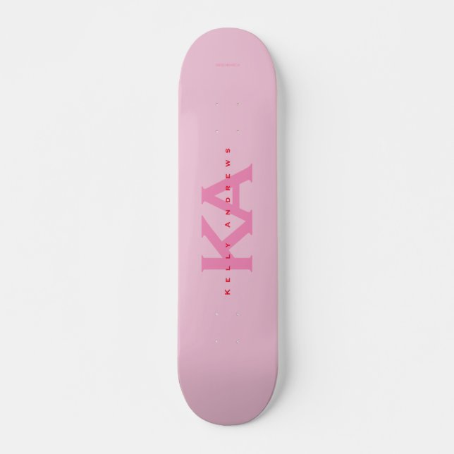 Patineta rosa (Anverso )