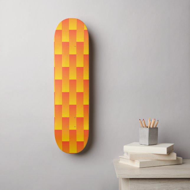 Patineta Sunset Grill (Arte de la pared)