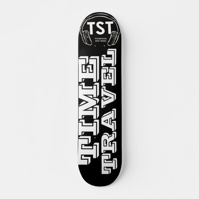 Patineta Time Travel, Cubierta de 7¾" (Anverso )