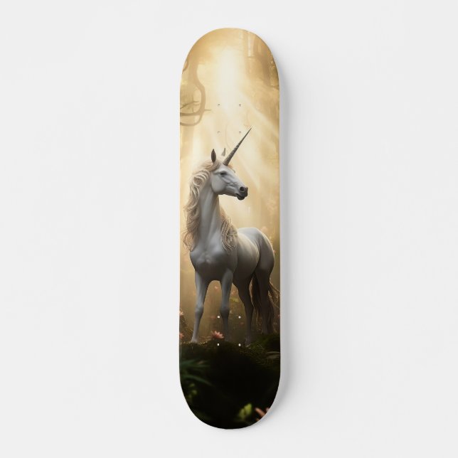 Patineta  Unicornio Criatura Mitológica (Anverso )