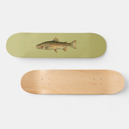 Patineta Vintage Rainbow Trout Dark Khaki