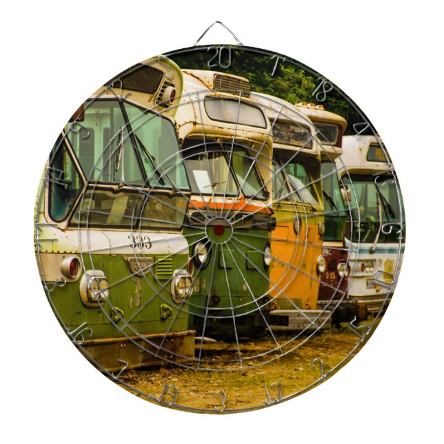 Patio de autobuses jaula de metal diana (Frente)