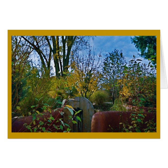 Patio de Taos Nuevo México (Anverso (Horizontal))