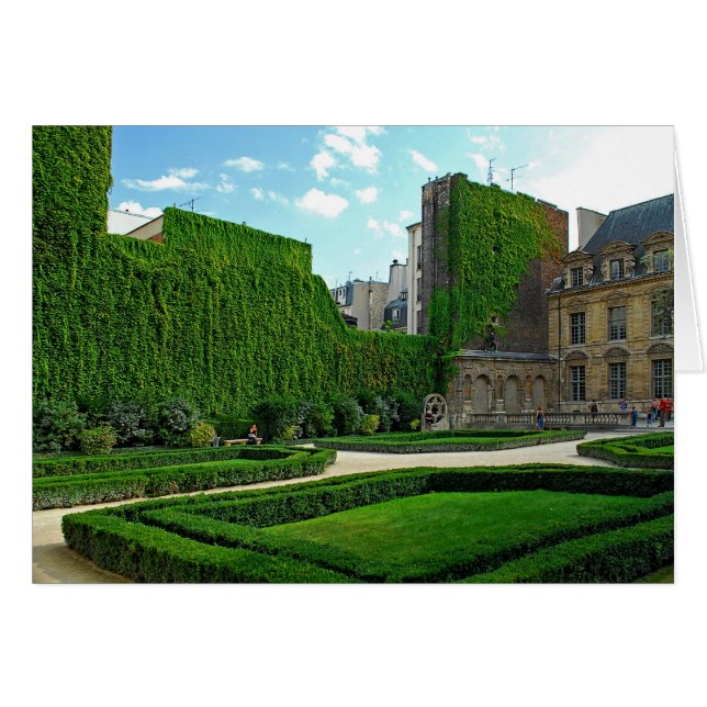 Patio del Hotel de Sully-Garden (Anverso (Horizontal))