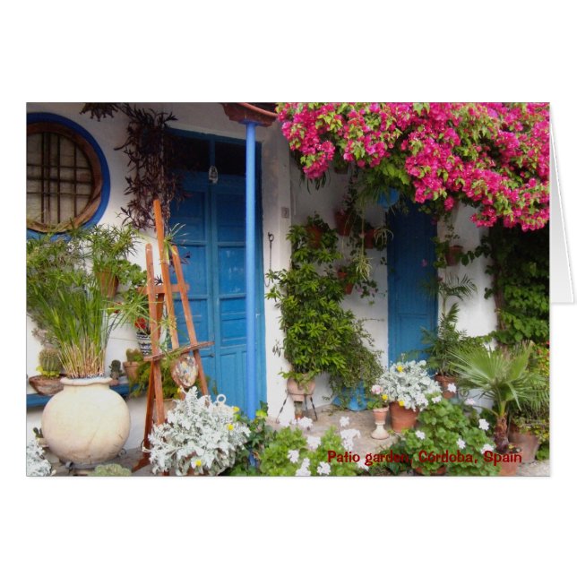 Patio Garden, Córdoba, España (Anverso (Horizontal))