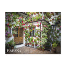 patio postal andaluz en Córdoba, España