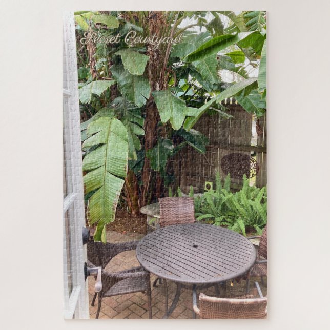 Patio secreto - Rompecabezas pesimistas (Vertical)