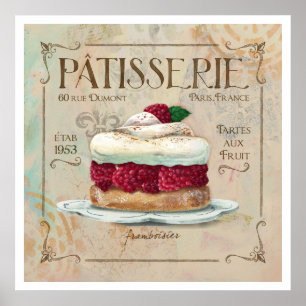 Patisserie I Arte Poster