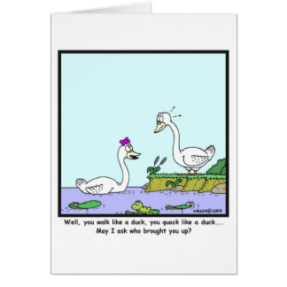 Patito feo: Dibujo animado del cisne