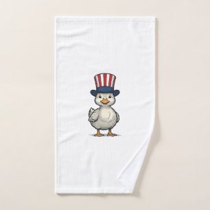 Patito Patriótico Camiseta Vintage 4 de Julio Dise