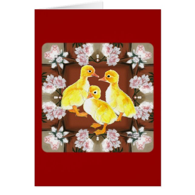Patitos y rosas (Frente)