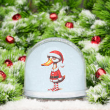 Pato Animado Triste Navidad