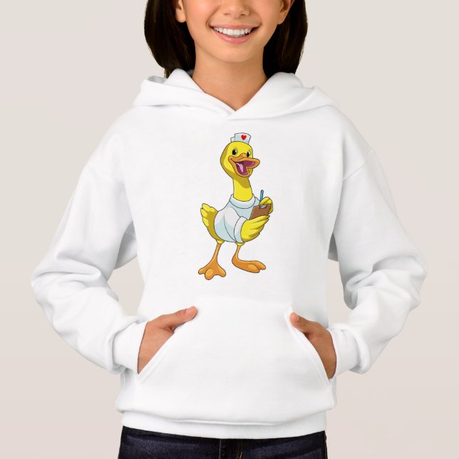 Pato como enfermera con corazón (Anverso)