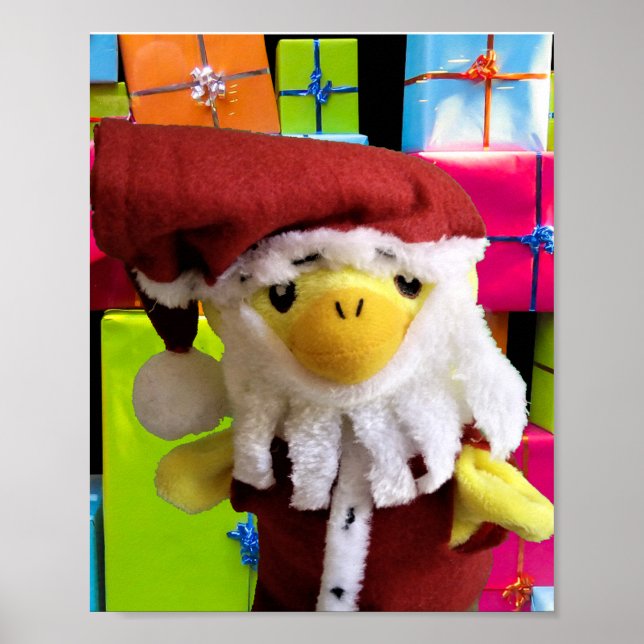 Pato Danny Santa. Póster (Frente)