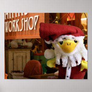 Pato Danny Santa. Póster