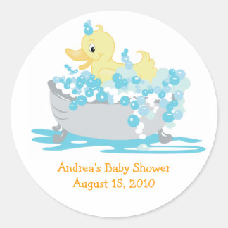 Pato de Ducky en Pegatinas de Tub Favor