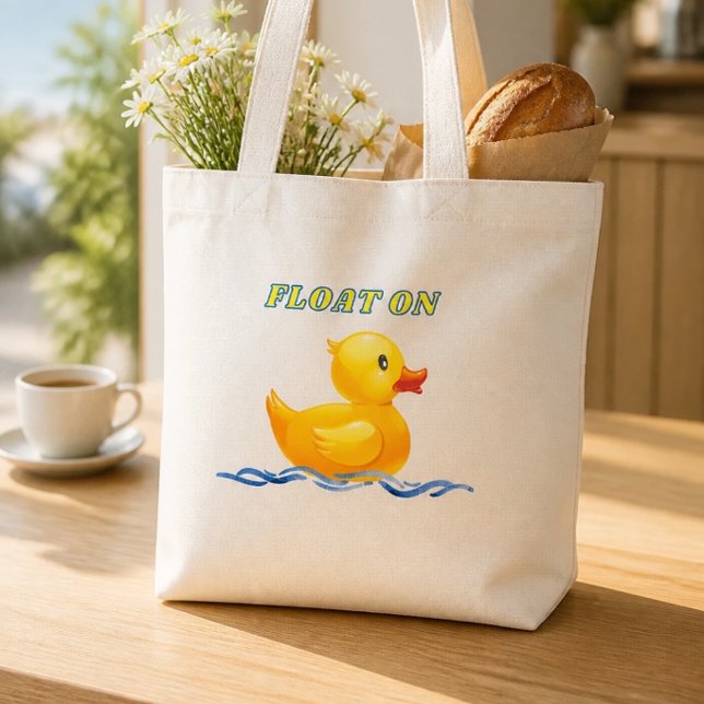 Pato de goma | Bolsa de mano flotante jumbo (Subido por el creador)