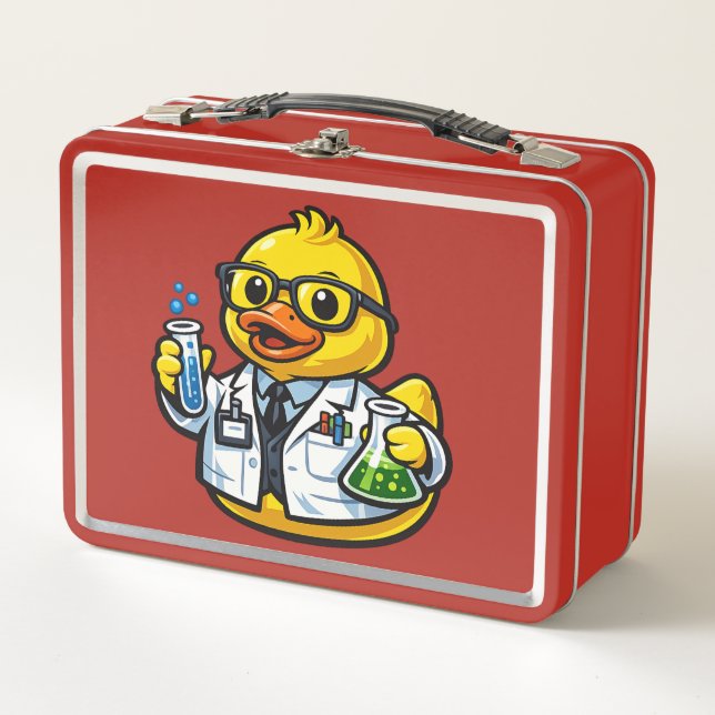 Pato de Goma Científico (Anverso)