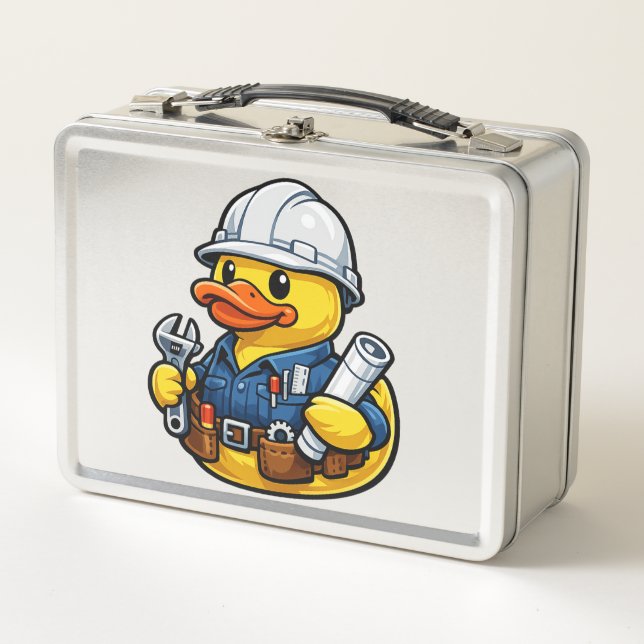 Pato de goma ingeniero (Anverso)