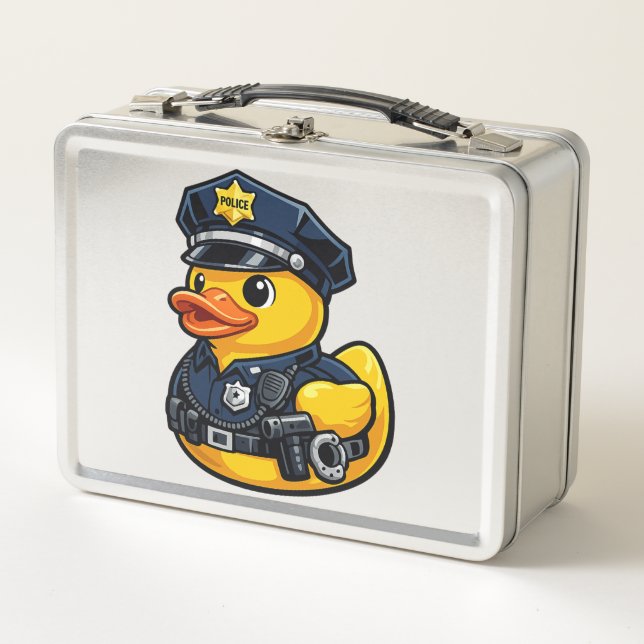 Pato de goma oficial de policía (Anverso)