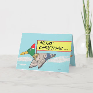 Pato de las Felices Navidad