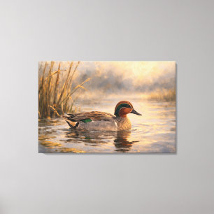 Pato de Marisma Arte de Vida Silvestre Costera
