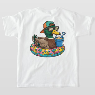 Pato de Vibraciones de Verano, Camiseta Divertida 