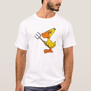 Pato del BR con una camiseta del Pitchfork