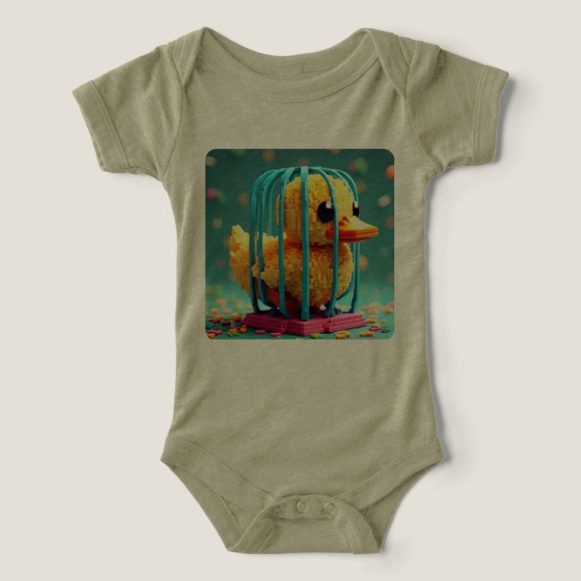 Pato en la jaula (Diseño delantero )